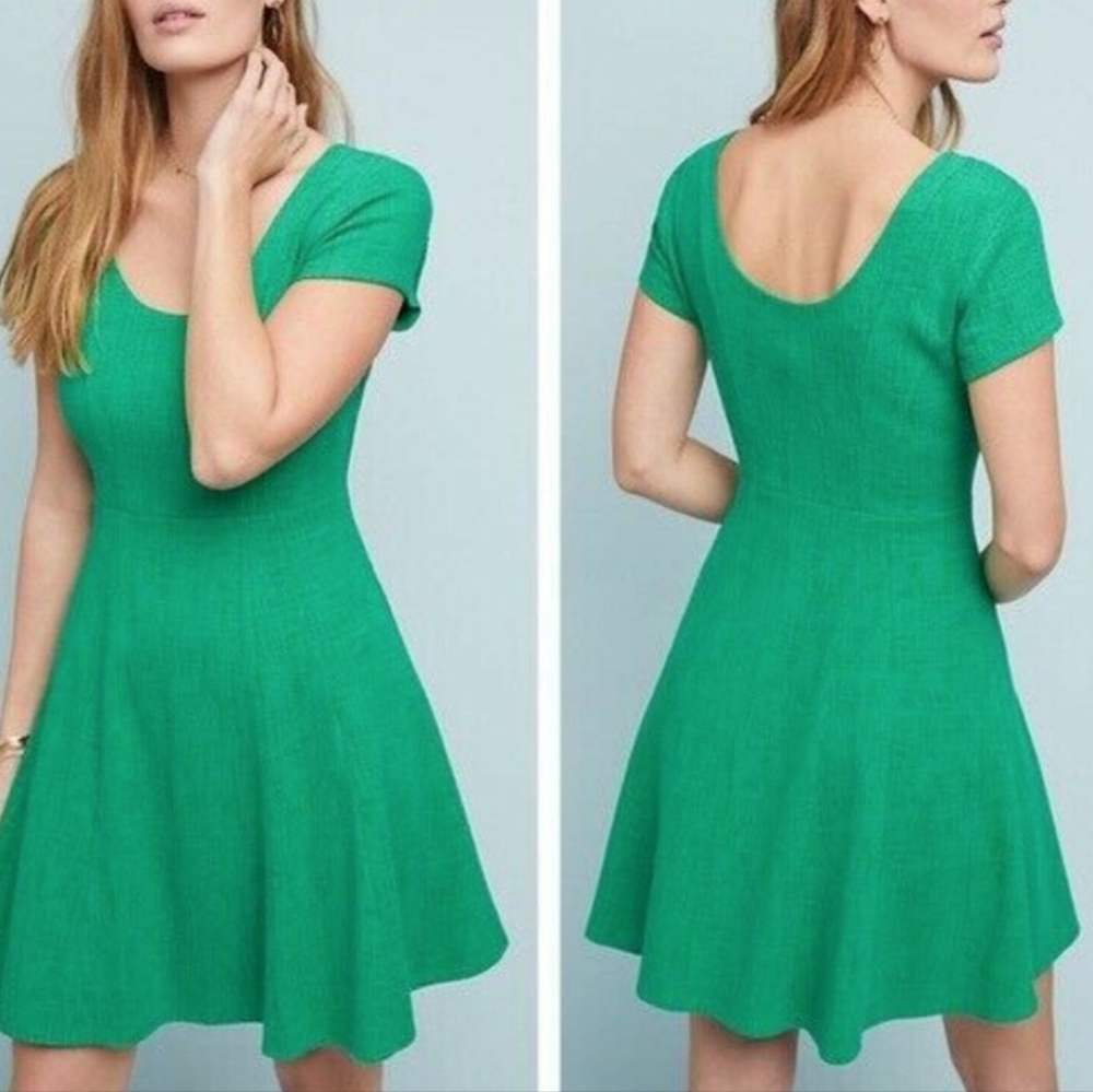 Maeve Emerald Mini Dress